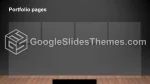 Semplice Infografica Scura Ed Elegante Tema Di Presentazioni Google Lide 104