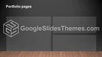 Schlicht Dunkle Schlanke Infografik Google Präsentationen-Design Lide 105