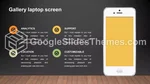 Schlicht Dunkle Schlanke Infografik Google Präsentationen-Design Lide 109