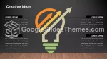 Semplice Infografica Scura Ed Elegante Tema Di Presentazioni Google Lide 123