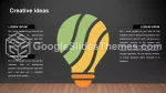 Semplice Infografica Scura Ed Elegante Tema Di Presentazioni Google Lide 124
