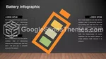 Schlicht Dunkle Schlanke Infografik Google Präsentationen-Design Lide 155