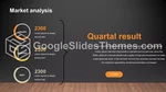 Schlicht Dunkle Schlanke Infografik Google Präsentationen-Design Lide 162