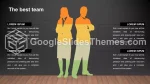 Semplice Infografica Scura Ed Elegante Tema Di Presentazioni Google Lide 170
