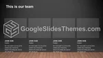 Schlicht Dunkle Schlanke Infografik Google Präsentationen-Design Slide 32