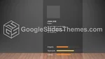 Schlicht Dunkle Schlanke Infografik Google Präsentationen-Design Slide 43