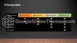 Schlicht Dunkle Schlanke Infografik Google Präsentationen-Design Slide 44