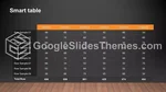Schlicht Dunkle Schlanke Infografik Google Präsentationen-Design Slide 48