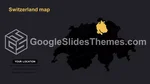 Schlicht Dunkle Schlanke Infografik Google Präsentationen-Design Slide 83