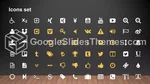 Schlicht Dunkle Schlanke Infografik Google Präsentationen-Design Slide 86