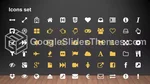 Schlicht Dunkle Schlanke Infografik Google Präsentationen-Design Slide 90