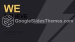Schlicht Dunkle Schlanke Infografik Google Präsentationen-Design Slide 94