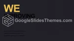 Simple Dark Sleek Infographic Google Slides Theme Slide 96