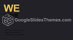 Schlicht Dunkle Schlanke Infografik Google Präsentationen-Design Slide 98
