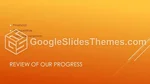 Semplice Elegante Business Arancione Tema Di Presentazioni Google Slide 07