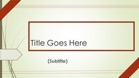Free Clean Google Slides template for download