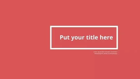 Multipurpose Modern Google Slides template for download