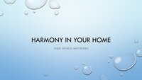 Plain Water Drops Google Slides template for download