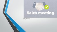 Sale Report Google Slides template for download