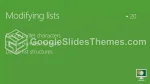 Enkel Snygg Dubbel Färg Google Presentationer-Tema Slide 13
