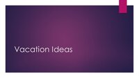 Vacation Tourism Google Slides template for download