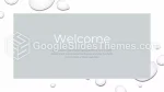 Enkel Vanndråper Minimal Google Presentasjoner Tema Slide 05