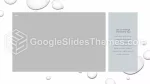 Simples Gotas De Água Mínimas Tema Do Apresentações Google Slide 11