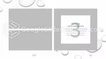 Semplice Gocce D'acqua Minime Tema Di Presentazioni Google Slide 13