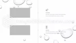 Semplice Gocce D'acqua Minime Tema Di Presentazioni Google Slide 17