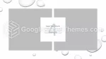 Enkel Vanndråper Minimal Google Presentasjoner Tema Slide 24