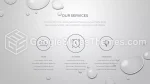 Sencillo Gotas De Agua Mínimas Tema De Presentaciones De Google Slide 28