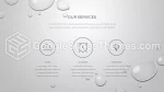 Enkel Vanndråper Minimal Google Presentasjoner Tema Slide 28