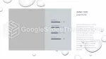 Enkel Vanndråper Minimal Google Presentasjoner Tema Slide 42
