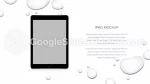 Schlicht Wassertropfen Minimal Google Präsentationen-Design Slide 51