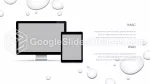 Schlicht Wassertropfen Minimal Google Präsentationen-Design Slide 53