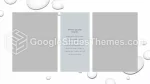 Simple Water Drops Minimal Google Slides Theme Slide 61