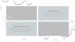 Semplice Gocce D'acqua Minime Tema Di Presentazioni Google Slide 73