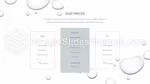 Semplice Gocce D'acqua Minime Tema Di Presentazioni Google Slide 74