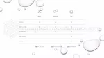 Semplice Gocce D'acqua Minime Tema Di Presentazioni Google Slide 75