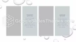 Enkel Vanndråper Minimal Google Presentasjoner Tema Slide 77