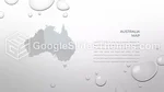 Semplice Gocce D'acqua Minime Tema Di Presentazioni Google Slide 79
