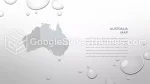 Semplice Gocce D'acqua Minime Tema Di Presentazioni Google Slide 79