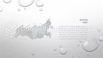Semplice Gocce D'acqua Minime Tema Di Presentazioni Google Slide 81