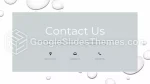 Facile Gouttes D’eau Minimales Thème Google Slides Slide 86