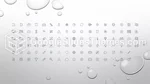 Semplice Gocce D'acqua Minime Tema Di Presentazioni Google Slide 88