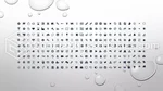 Semplice Gocce D'acqua Minime Tema Di Presentazioni Google Slide 90