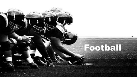 Amerikanischer Fußball Google Präsentationen-Vorlage zum Herunterladen
