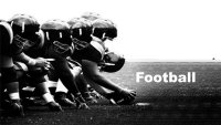 Amerikansk fotball Google Presentasjoner tema til nedlastning