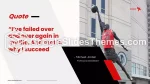 Sport Idrottsman Google Presentationer-Tema Slide 02