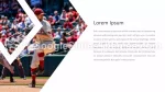 Esporte Beisebol Tema Do Apresentações Google Slide 12
